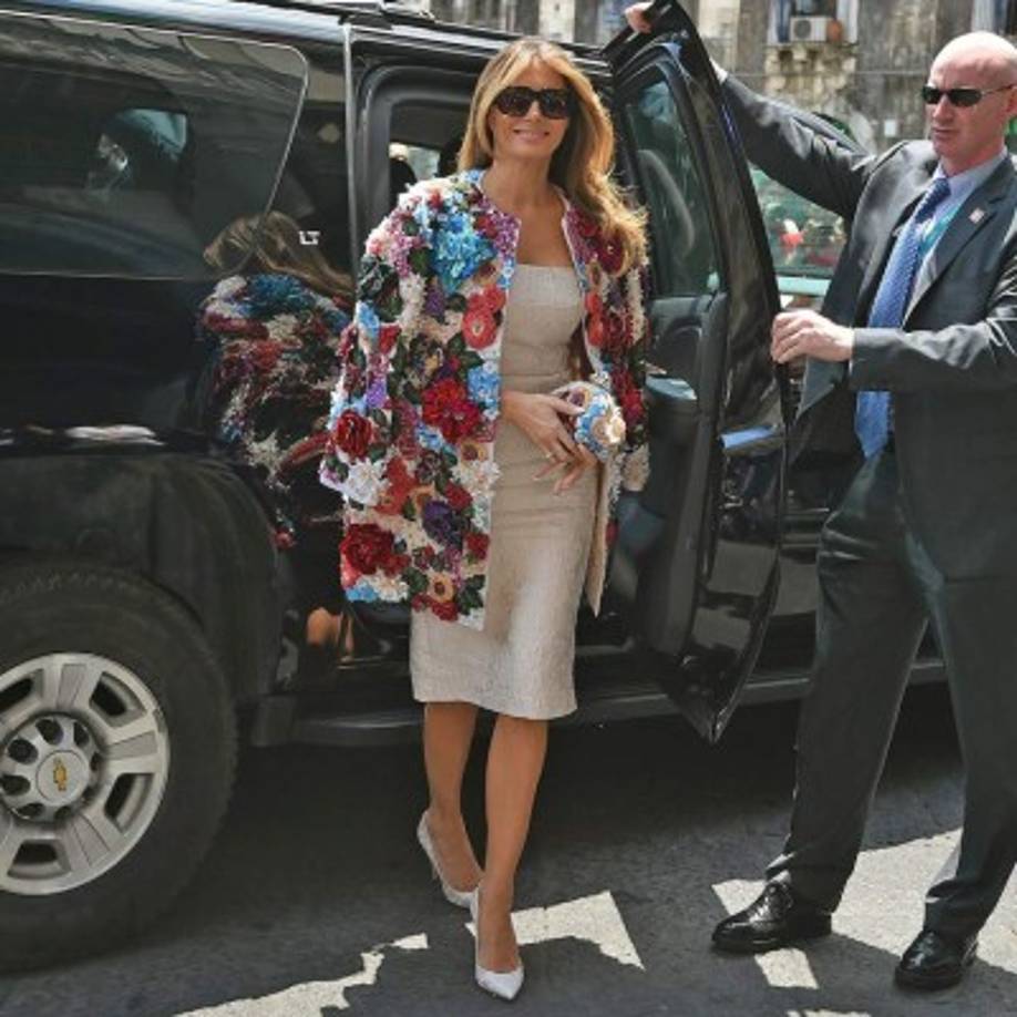 Y es que cada atuendo de la primera dama estadounidense es examinado con lupa por sus críticos, y ella lo sabe.