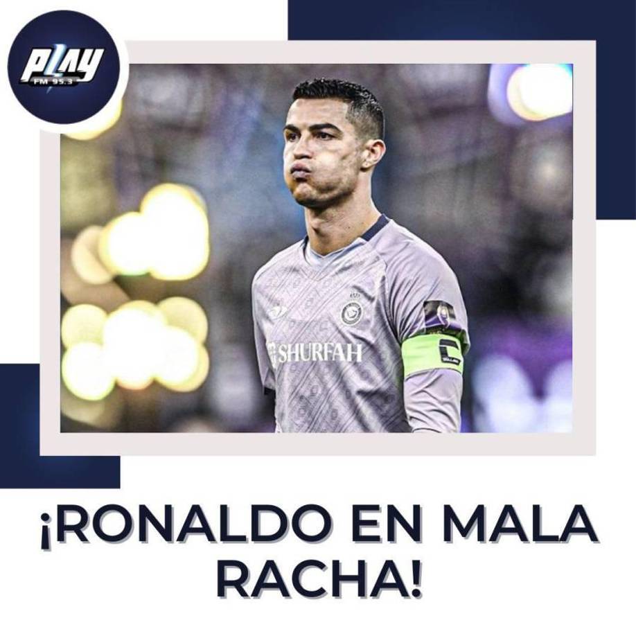 Memes destrozan a Cristiano tras nuevo fracaso con el Al Nassr