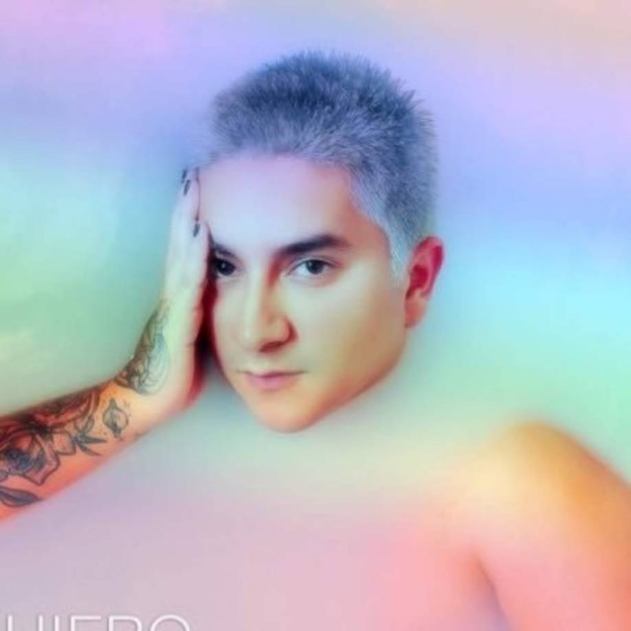 Así luce Mario Aguilar en la portada de su nuevo disco.