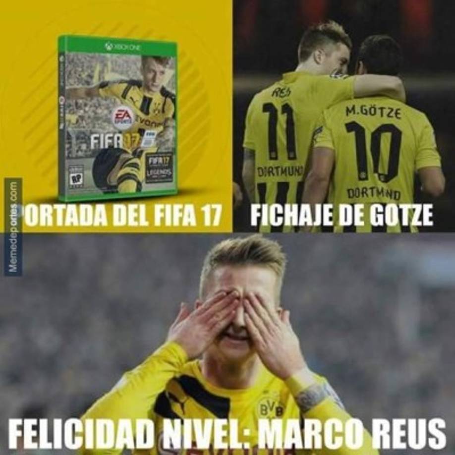 Gran día para Marco Reus.