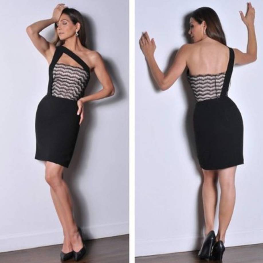 Manterola es una mujer muy elegante y de buen gusto para vestir, sus 43 años los luce muy bien.