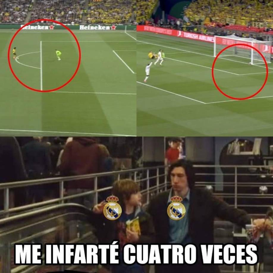 Hacen pedazos al Barcelona: los memes que dejó la final Dortmund-Real Madrid