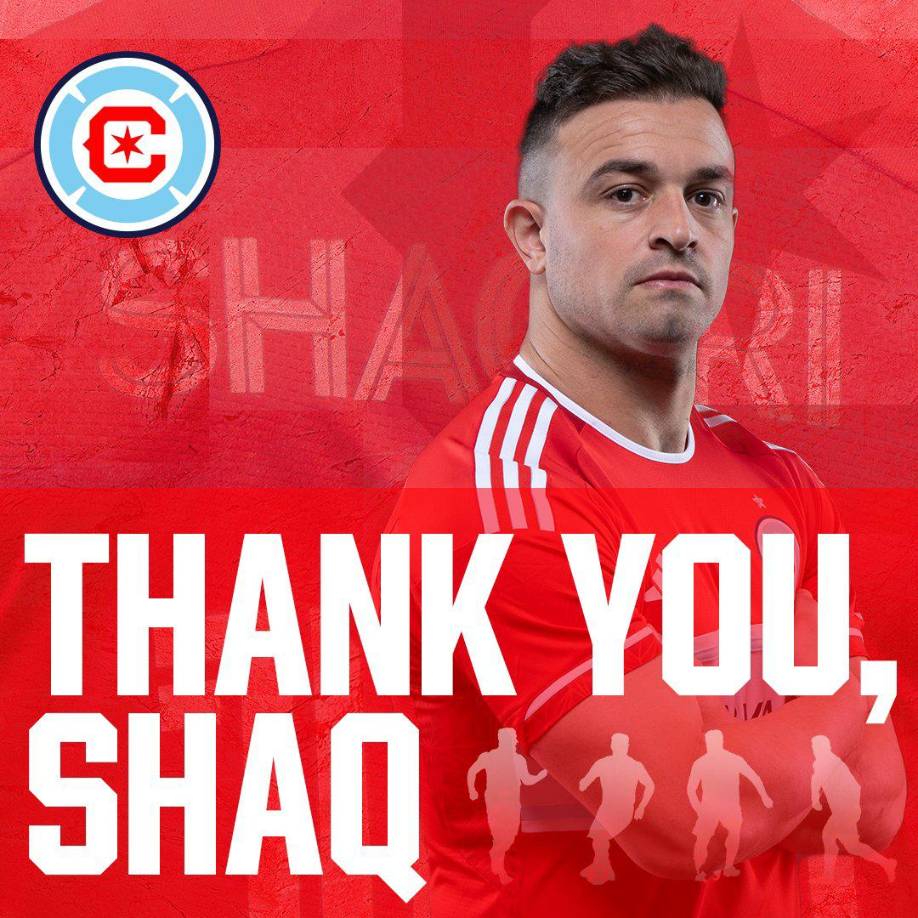 OFICIAL / Xherdan Shaqiri y el Chicago Fire de la MLS anunciaron este miércoles que han llegado a un acuerdo para la rescisión de su contrato.