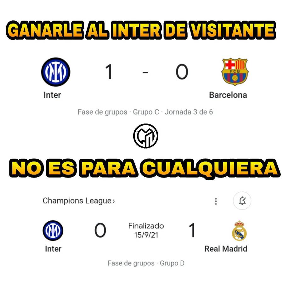 Los memes que dejó la derrota del Barcelona (1-0) contra el Inter de Milán en la Champions League.