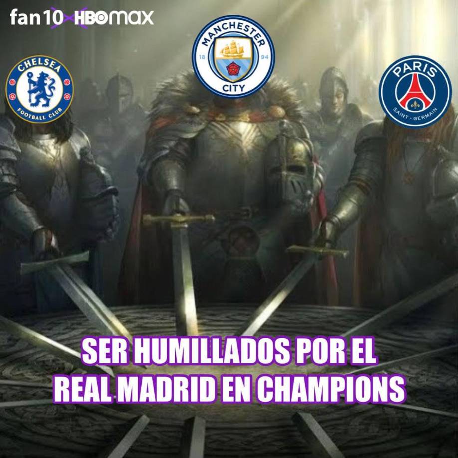 Guardiola y Barça sufren burlas: los memes de la eliminación del Manchester City ante Real Madrid