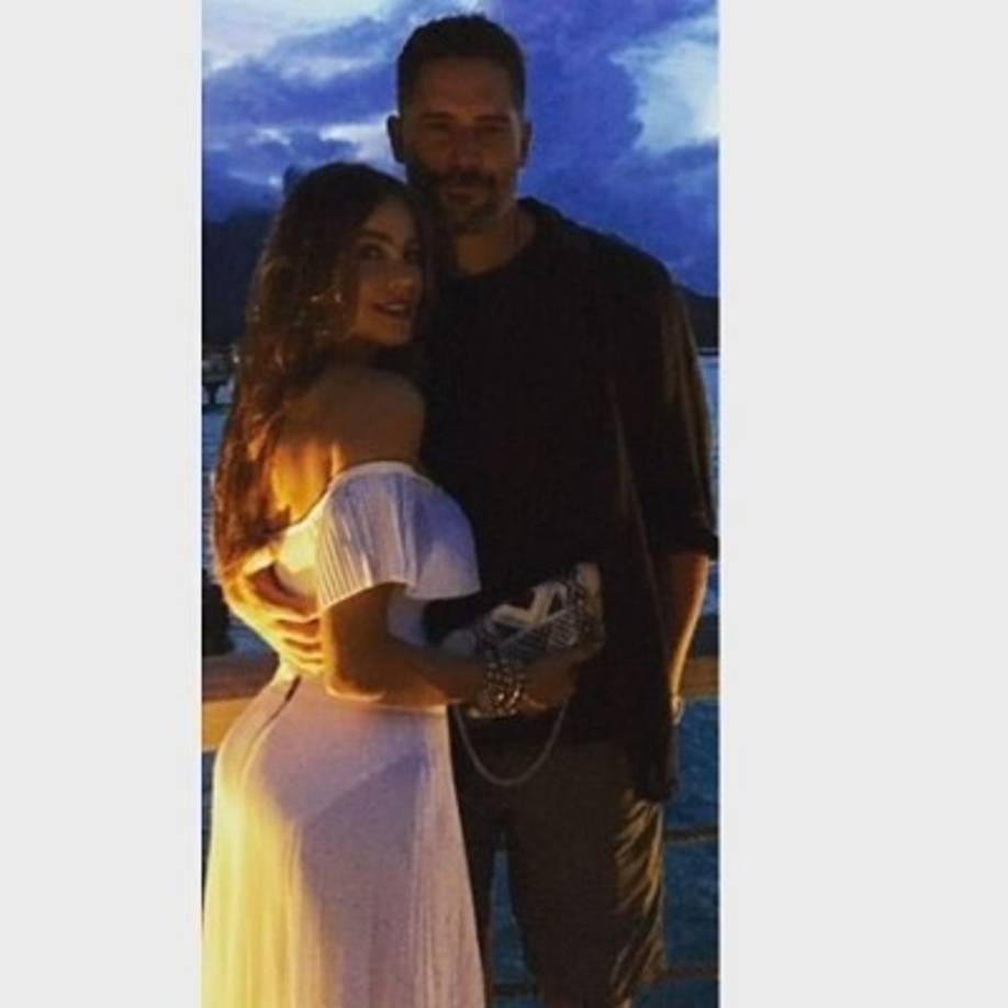Sofía Vergara compartió esta foto con su amado Joe Manganiello.