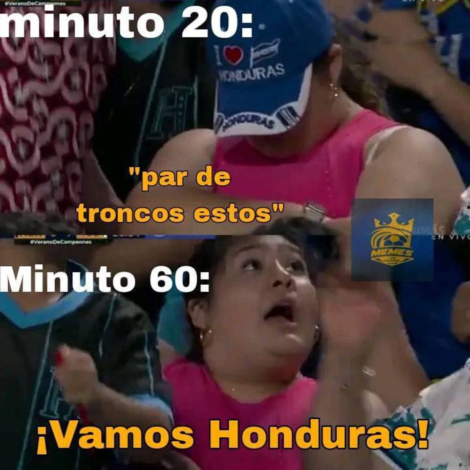 Los memes que dejó la eliminación de Honduras de la Copa Oro 2023