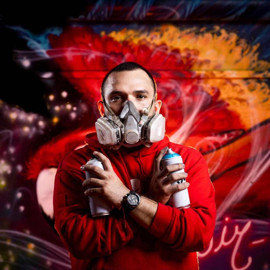 Ney Fernández, además de ser el creador original de este mural de Los Hijos de Morazán también creó murales en honor a Cesia Sáenz., ganadora de la Academia en México y Shin Fujiyama, influencer japonés radicado en Honduras. 