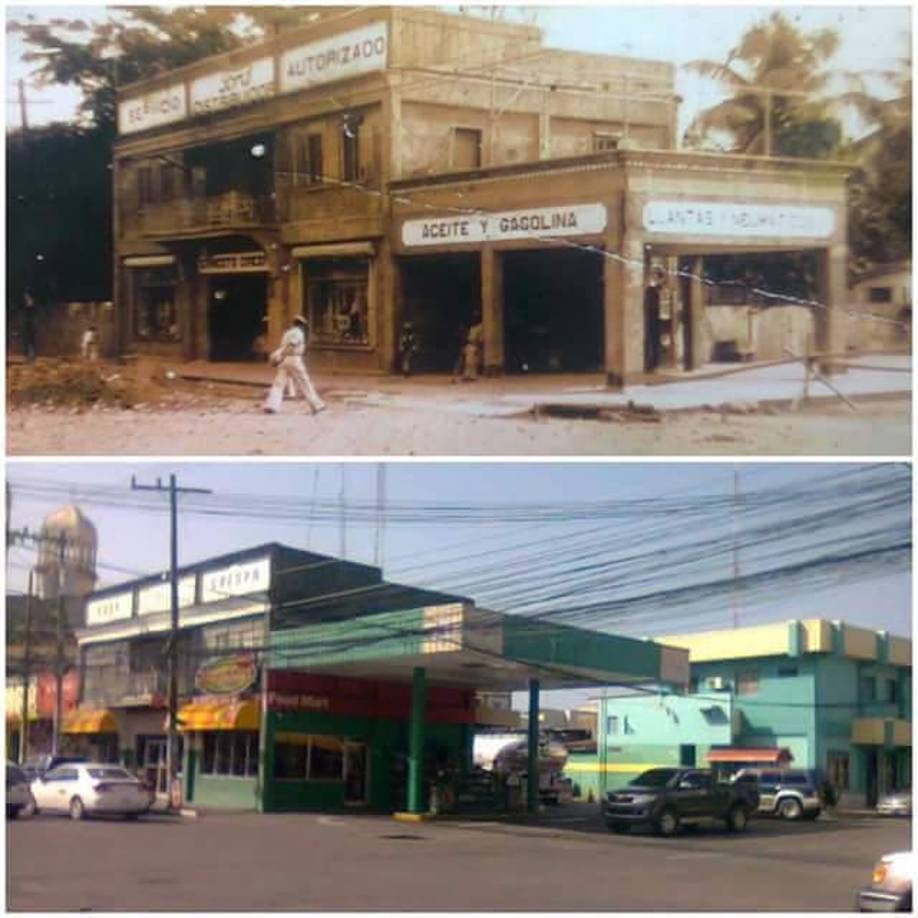 Una de las primeras gasolineras de la ciudad, en la actualidad todavía sigue operando. 