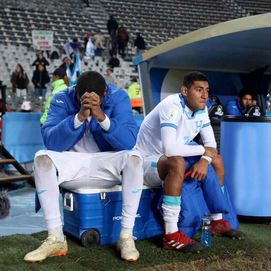 Llanto, dolor y tristeza: la eliminación de Honduras en Mundial Sub-20