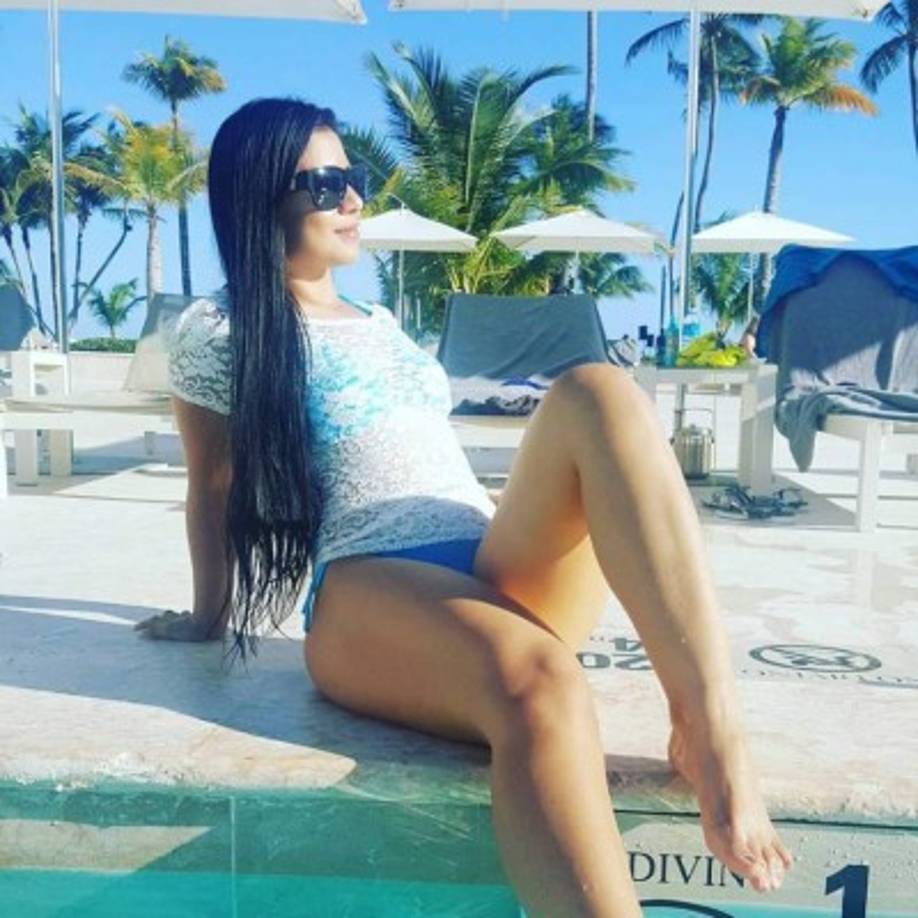 En la playa muestra toda su belleza.