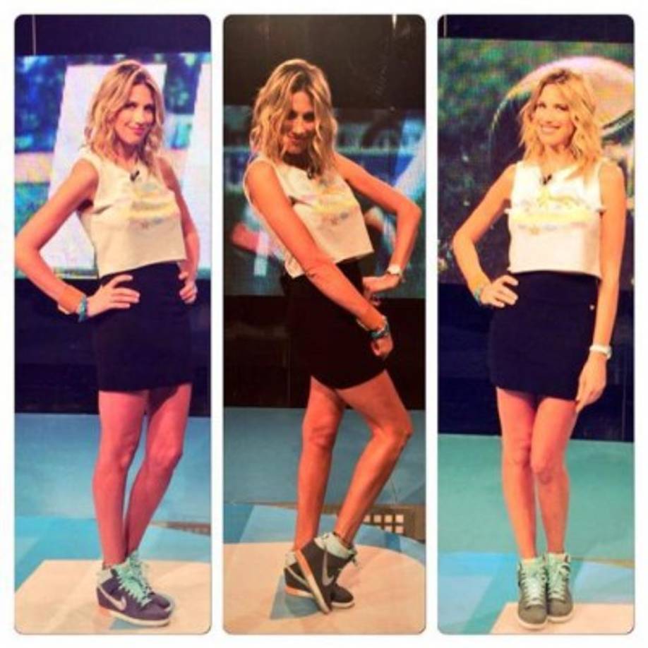 A Alina también le gusta hacer otras cosas: 'Actuar es mi otra gran pasión. Empecé teatro a los 12 años y continué hasta los 23, cuando me radiqué en la Capital Federal. Gracias a aquello, me siento tan cómoda en el aire'.