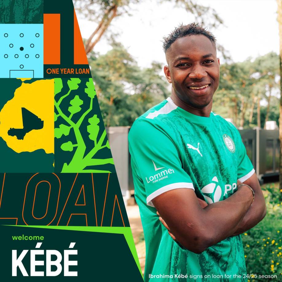 OFICIAL / Girona y Lommel han llegado a un acuerdo para la cesión de Ibrahima Kebé al Lommel de Bélgica.