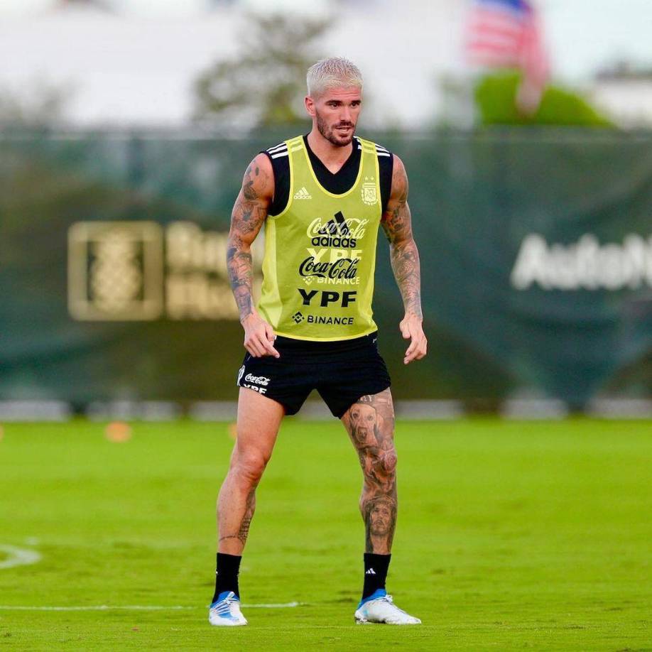 Rodrigo De Paul seguirá utilizando el número 7 en la piel de la Albiceleste.