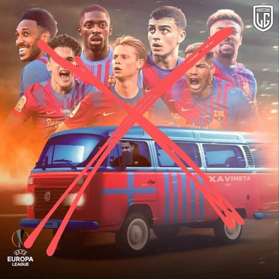 ¡Se fundió la Xavineta! Los memes se burlan del Barcelona tras quedar fuera de la Europa League