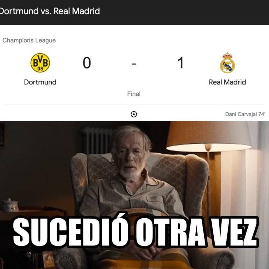 Hacen pedazos al Barcelona: los memes que dejó la final Dortmund-Real Madrid
