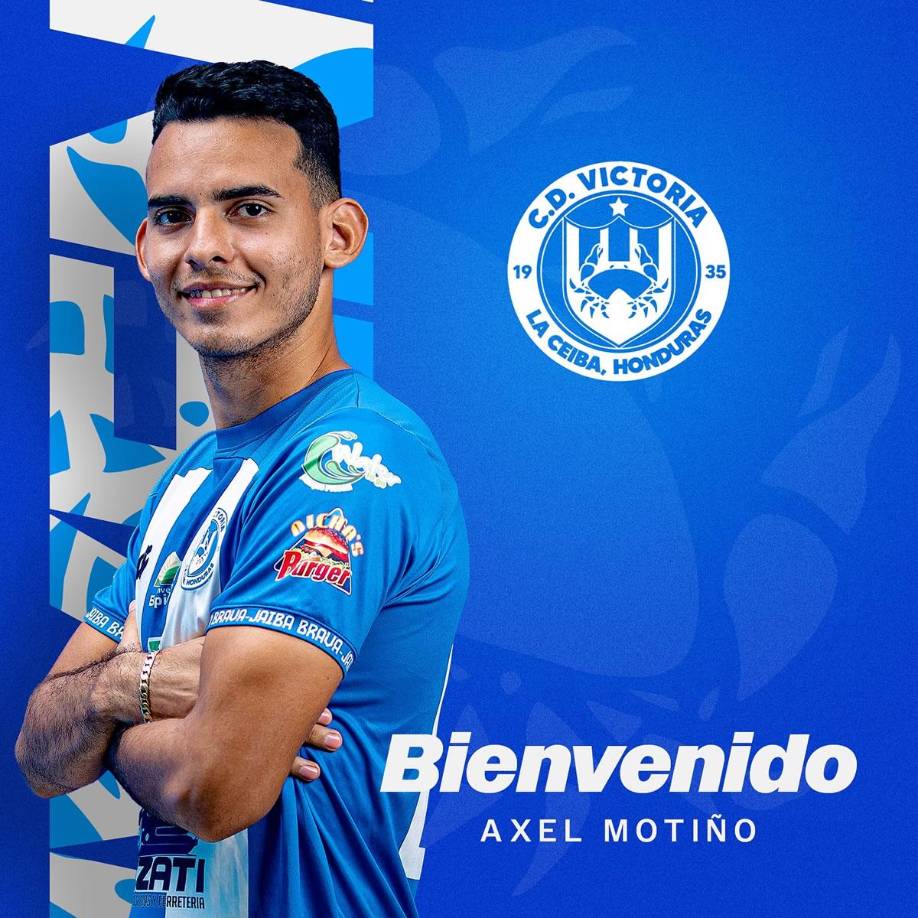 El centrocampista Axel Motiño es otro de los futbolistas cedidos por el Marathón al Victoria de La Ceiba.