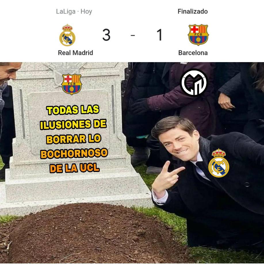 ¡Xavi lo sufre! Los memes se burlan del Barça tras perder el Clásico ante Real Madrid