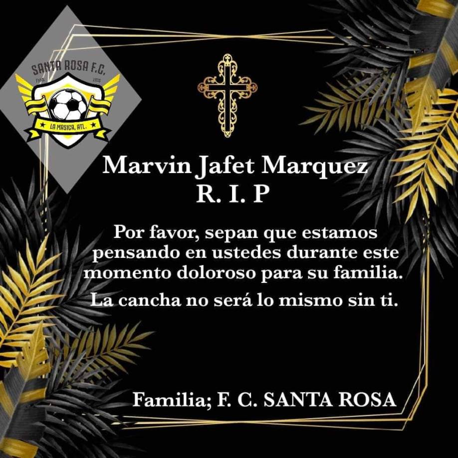 El cuerpo médico de la institución intentó realizarle los primeros auxilios al jugador, pero lamentablemente su corazón dejó de latir.