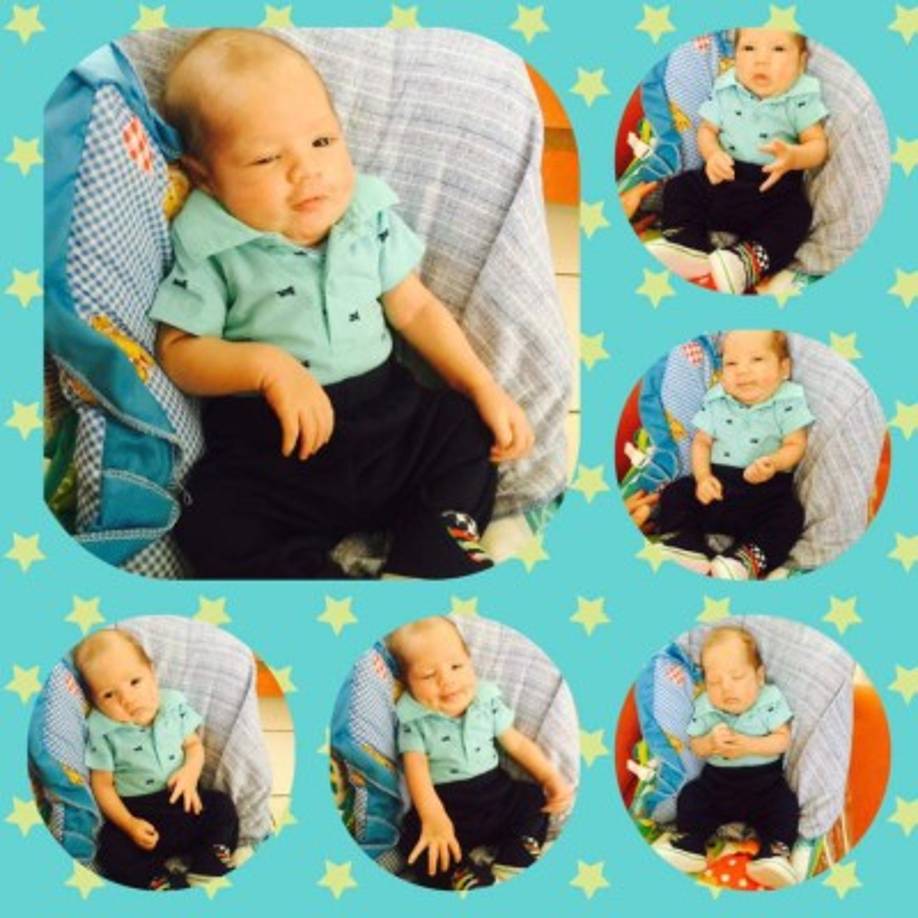 El pequeño es llamado 'príncipe' por su mamá.