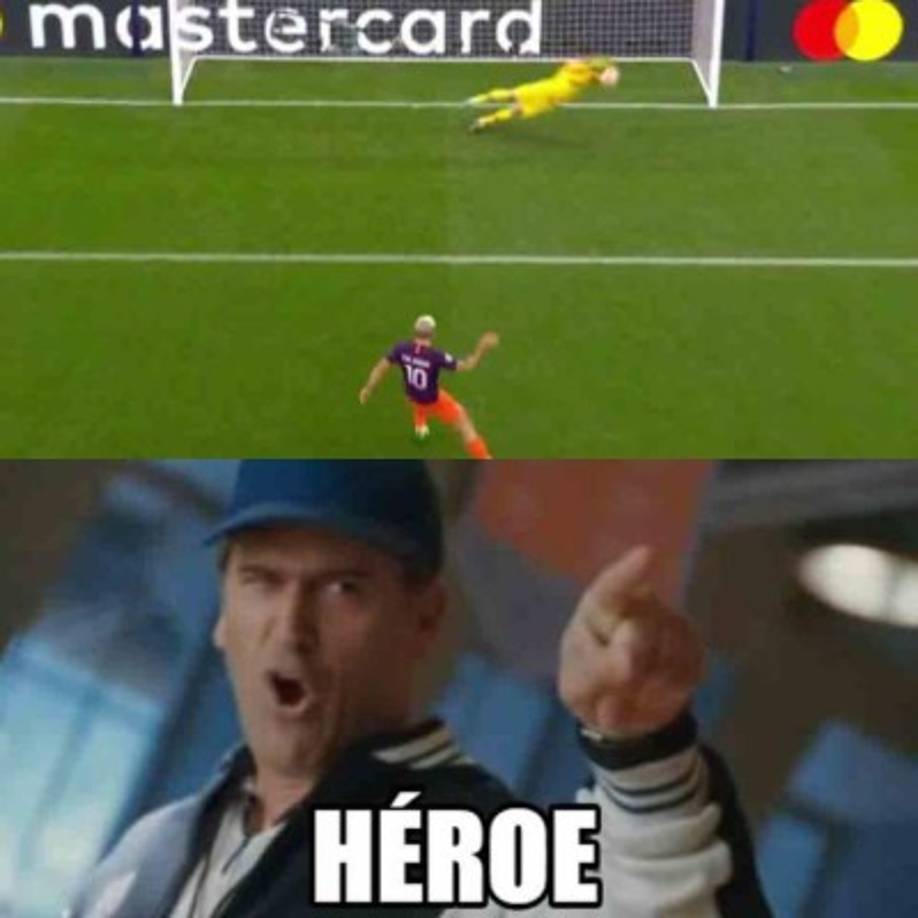 El arquero Hugo Lloris del Tottenham fue la figura al detener un penal que ejecutó Sergio Agüero.