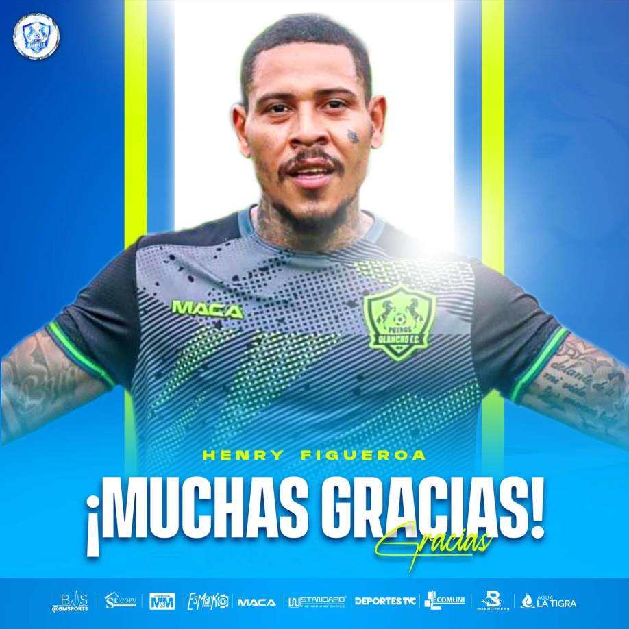 OFICIAL // El Olancho FC anunció la salida de Henry Figueroa: “Agradecemos profundamente tu entrega, dedicación y pasión. Te deseamos todo el éxito en tu nueva etapa y en tu próximo equipo”.