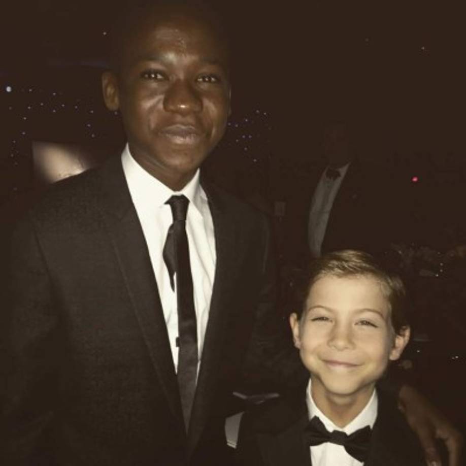Jacob Tremblay con Abraha Mattah.