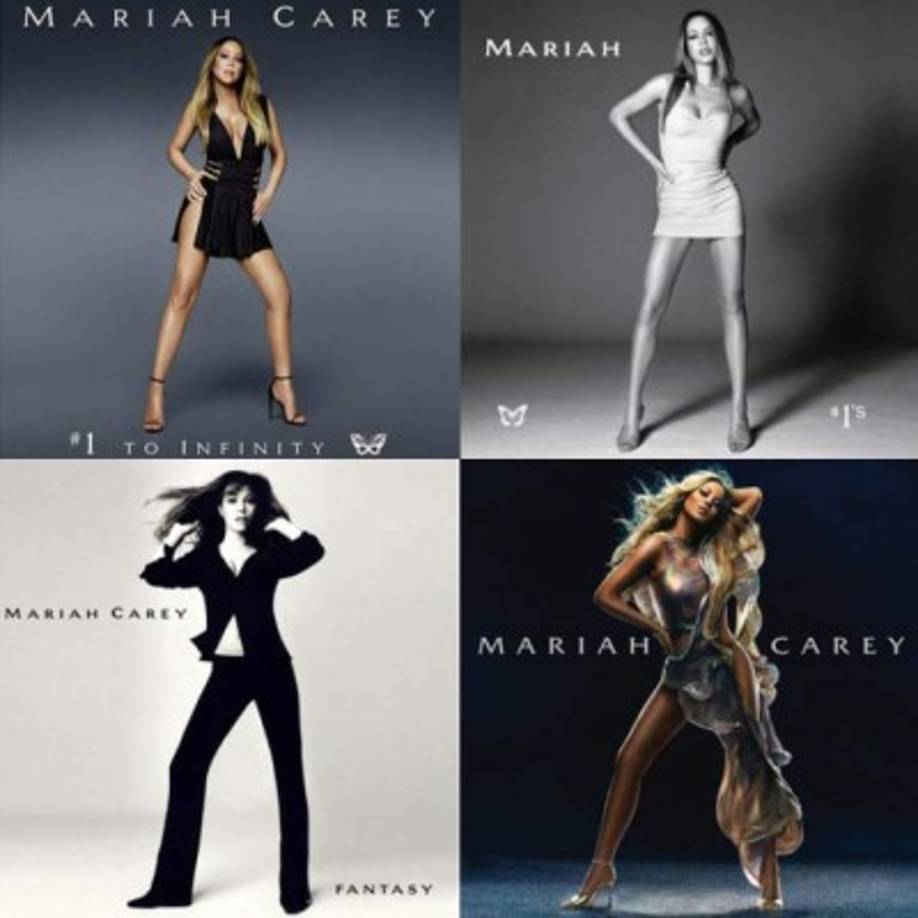 7. Mariah Carey completamente al descubierto con estas fotos.