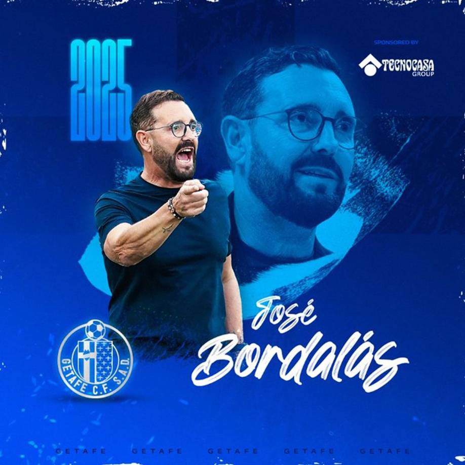 José Bordalás - El Getafe anunció la renovación de contrato de su entrenador para las dos próximas temporadas. 