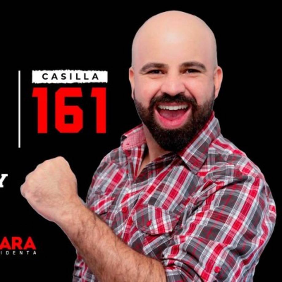 Presentador, actor y ahora candidato a diputado. Nelyi Larice está incluido entre las opciones a diputados por Francisco Morazán por el Partido Libre.