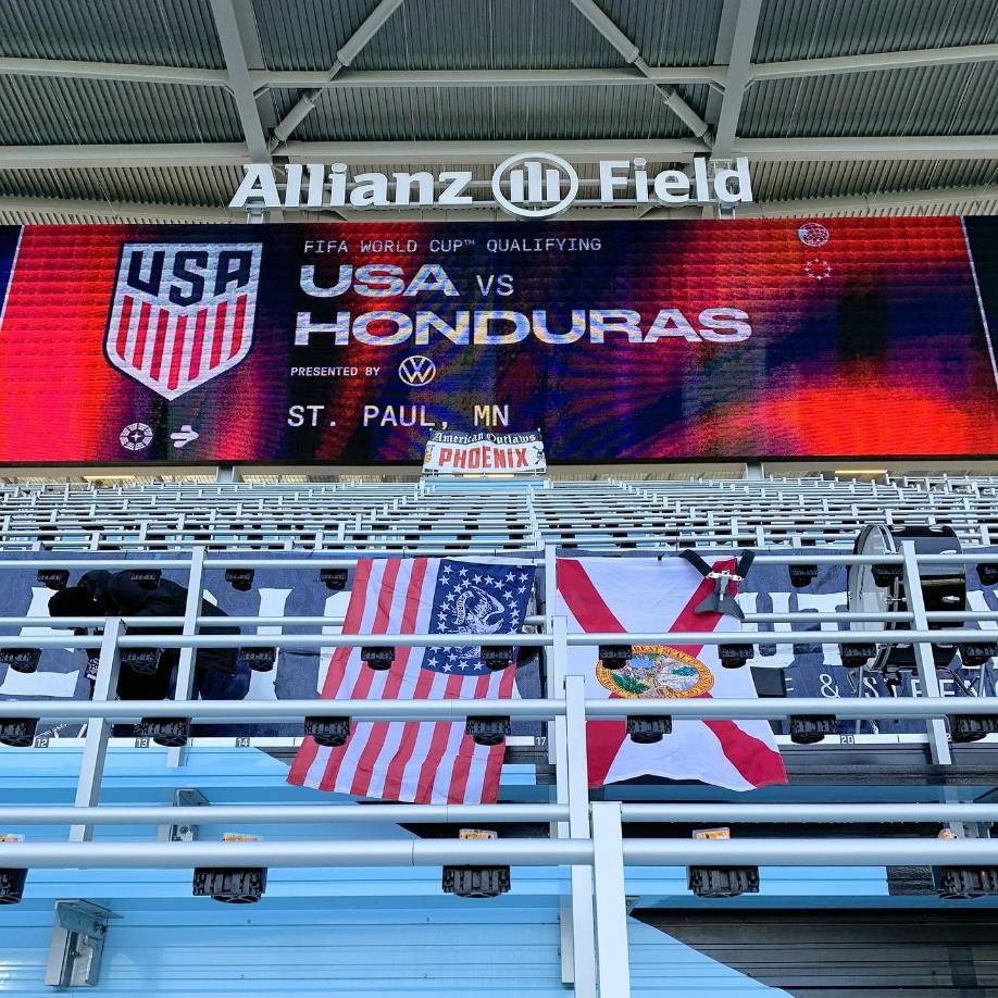 La Selección de Honduras juega en Minnesota a -20 grados centígrados.