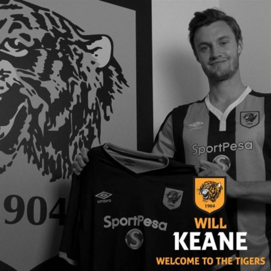 Más fichajes del Hull City. Will Keane, nuevo jugador de los 'tigers' procedente del Manchester United.