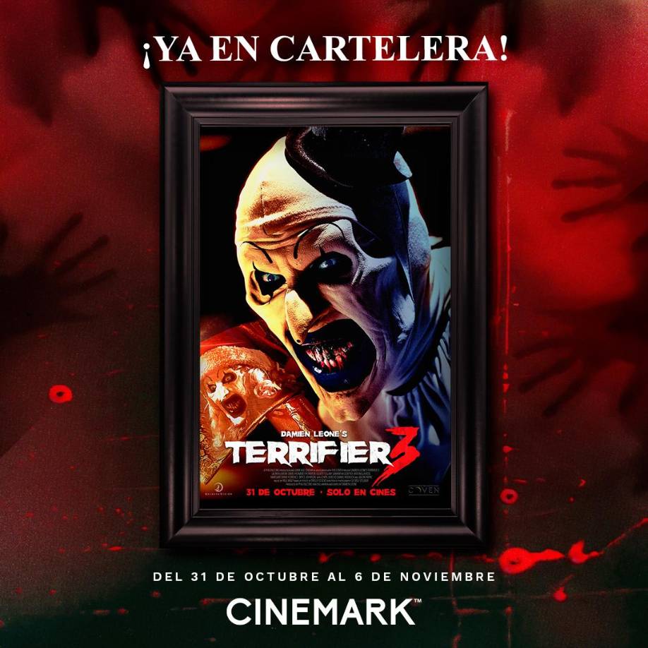 También agregó: “En Cinemark celebramos la temporada Siniestra ofreciendo a los amantes del género una serie de películas que han marcado una época”. De esta forma Cinemark está ofreciendo títulos pertenecientes al Universo Expediente Warren o mejor conocido como el Warrenverso los cuales incluyen: El Conjuro 1, El Conjuro 2 y Anabelle.