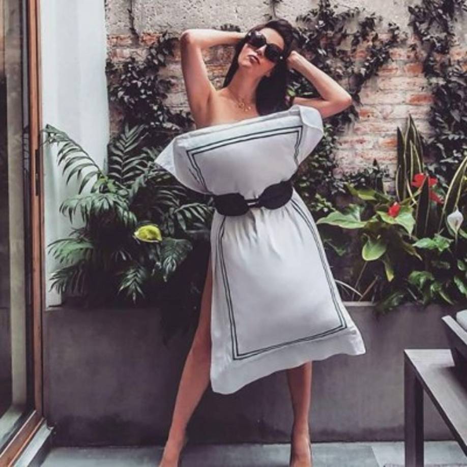 Otra actriz mexicana que se unió al reto viral es Claudia Álvarez.