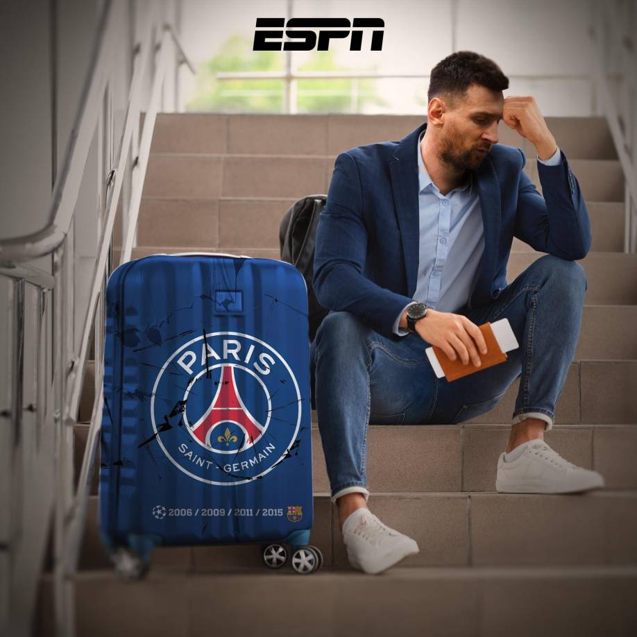 Y así se burlan de Lionel Messi y Mbappé tras un nuevo fracaso del PSG en Champions League.