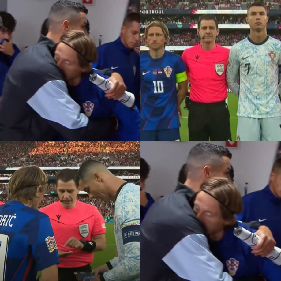 Ambos compartieron en el Real Madrid y se reencontraron nuevamente para el partido de sus selecciones por la Nations League. Con expectación, saltaron al césped menos de tres meses después de su último enfrentamiento, un amistoso en Portugal que ganó Croacia por 1-2.