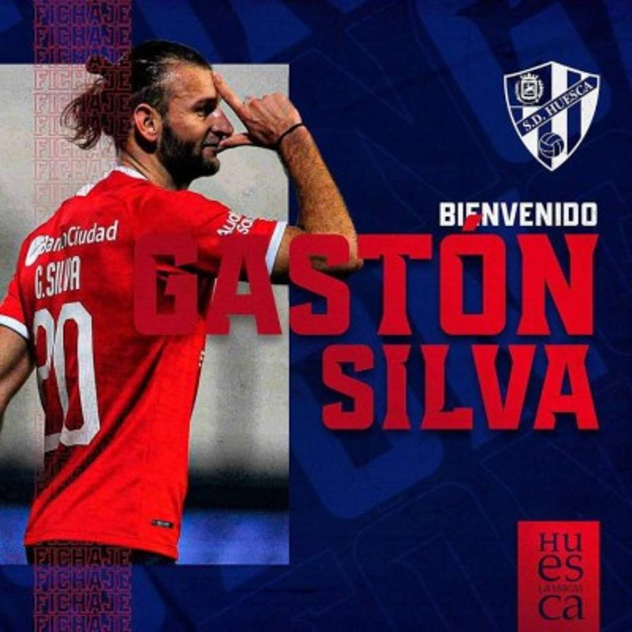 El Huesca ha informado la incorporación del defensa uruguayo Gastón Silva, el cual también puede jugar de lateral izquierdo. Llega libre y firma hasta final de temporada.<br/><br/>Ya jugó en la Liga Española con el Granada en la temporada 2016-17, y en su trayectoria también están Defensor Sporting Club, Torino FC y el último equipo, Club Atlético Independiente.