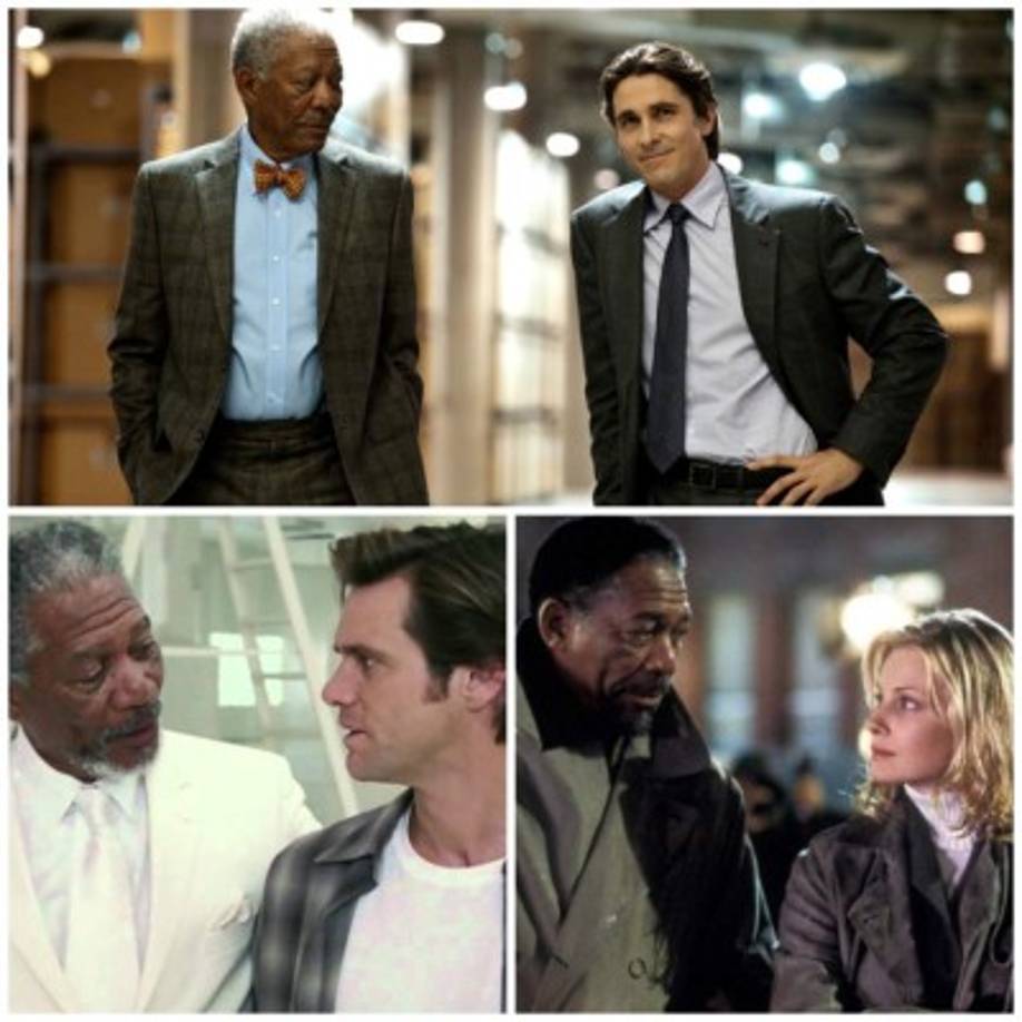 Freeman ha interpretado tres personajes más de una vez. Dr. Alex Cross: en El Coleccionista de Amantes y en La Telaraña. Dios: en Todopoderoso y en Evan Todopoderoso. Lucius Fox: en Batman Inicia, El Caballero Oscuro y El Caballero Oscuro La Leyenda Renace.<br/>
