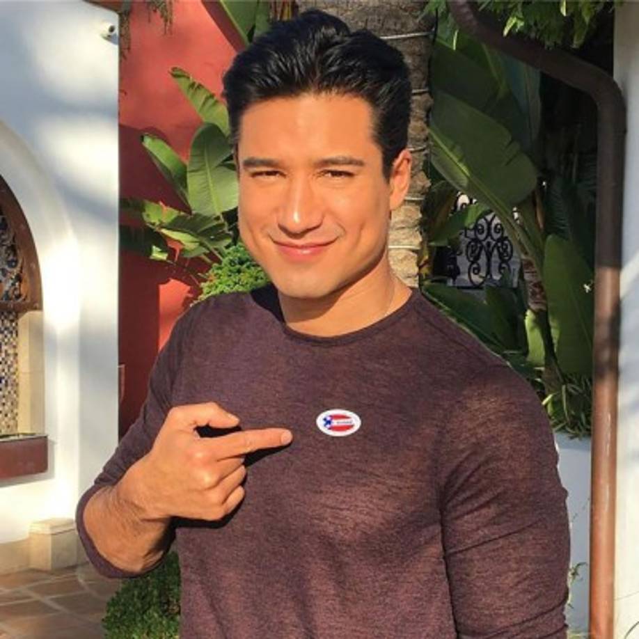 'Si no votas no te puedes quejar', advertía el actor y presentador Mario Lopez junto a la imagen con la que ha querido dejar constancia de que ha ejercido su 'derecho y deber' como estadounidense.
