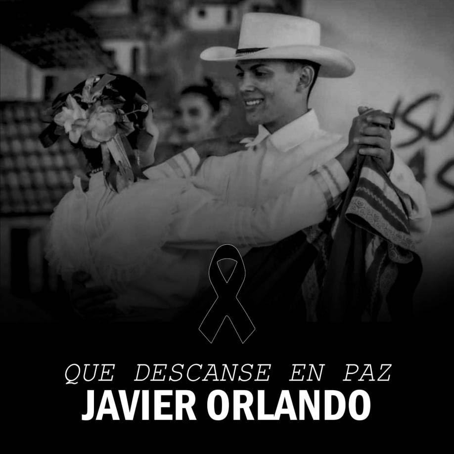 El Grupo Folclórico Laureles del Valle, al que pertenecía Javier, lamentó lo ocurrido.