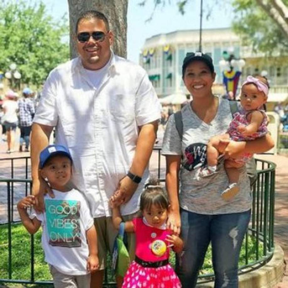 Los cinco hijos de la pareja, un niño de 7 años, 4 niñas de 5, 3 y 2 años y la bebé recién nacida, quedaron a cargo de la familia de Daniel.