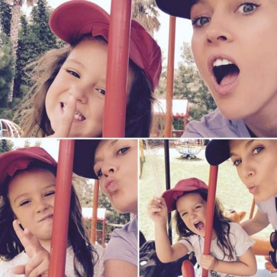 La cantante de 44 podría pasar por la hermana de su hija Isabella, nacida en 2011.