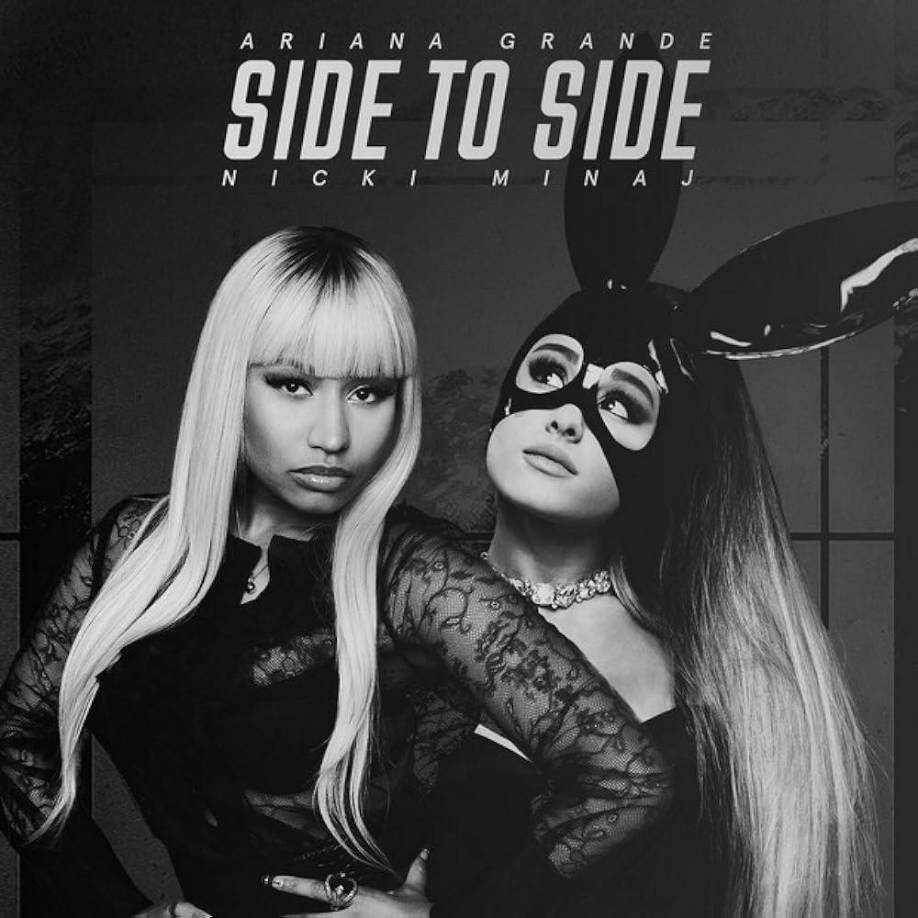 02. En cambio, la canción Side to Side de Ariana Grande junto a Nicki Minaj que supera los 1,300 millones de reproducciones.