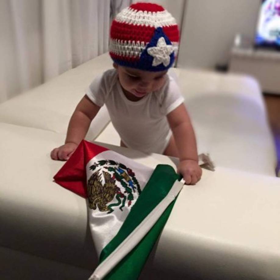 El papá de Matteo es puertoriqueño y Alejandra de origen mexicano.