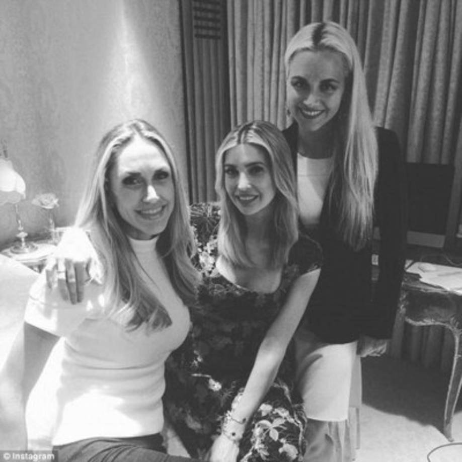 Vanessa presume de una muy buena relación con sus cuñadas, Ivanka y Lara Trump.