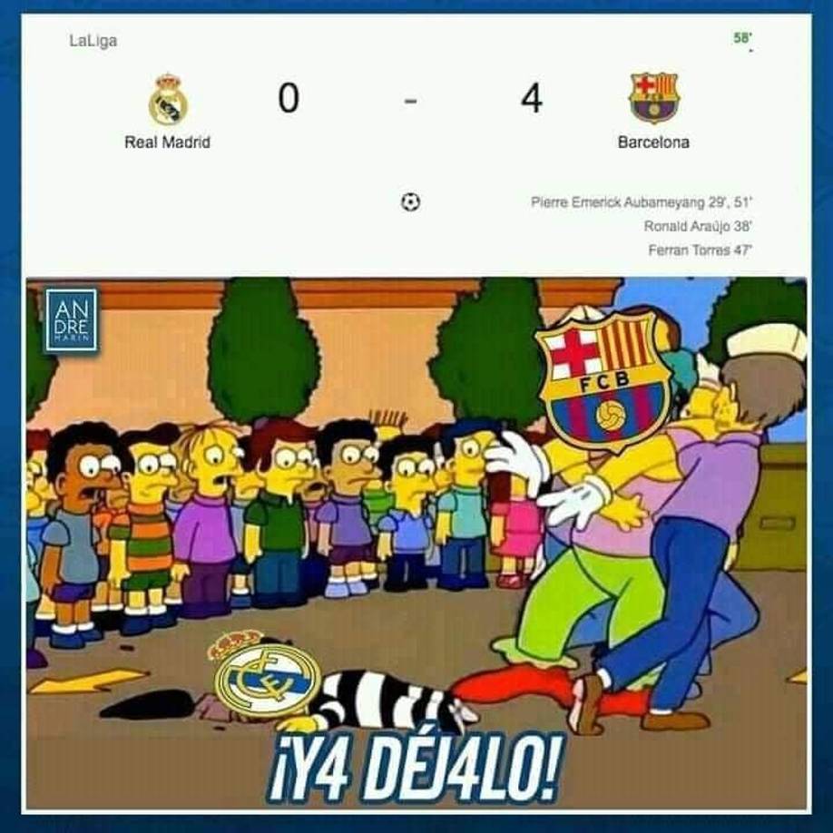 Siguen las burlas: Los otros memes que no se han visto tras el Real Madrid - Barcelona