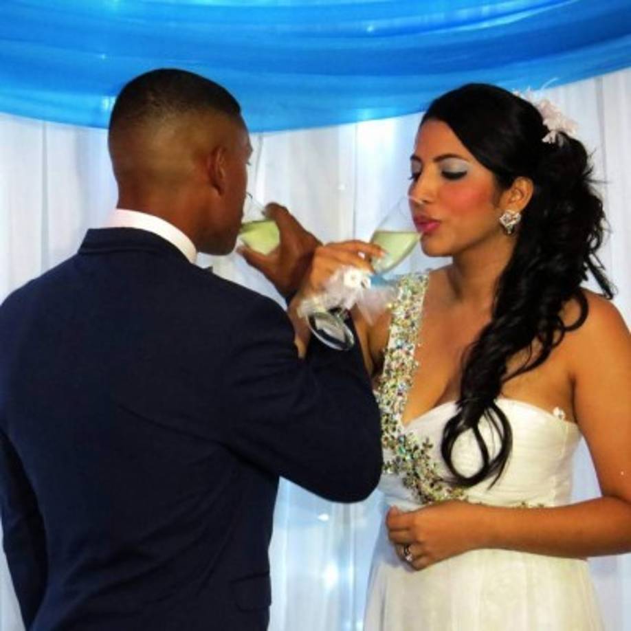 Recientemente, en agosto, la pareja cumplió un año de casados.