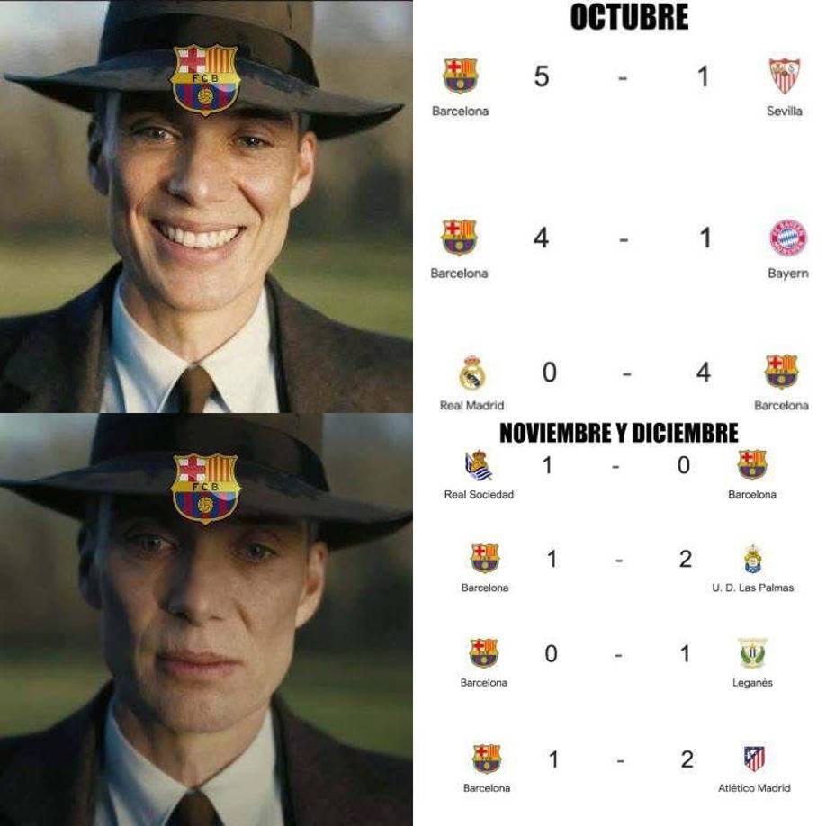 Barcelona es humillado: los crueles memes tras remontada del Atlético