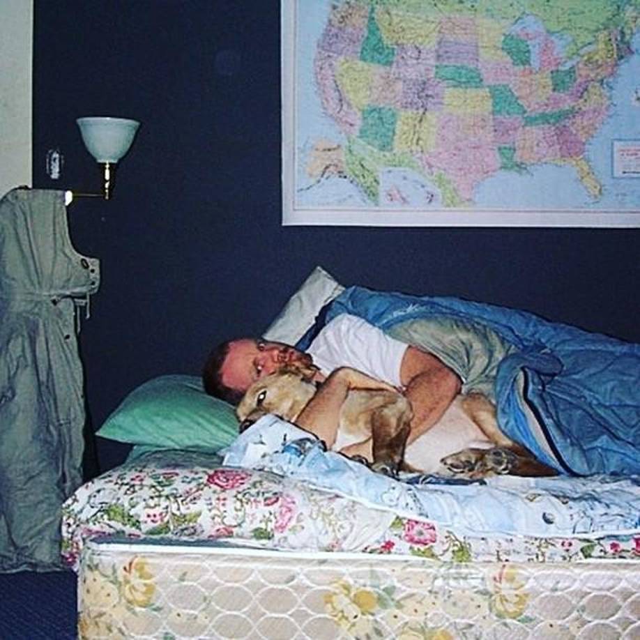 F<b>ielding Marshall (foto) tras perder a su perro, se mudó a vivir a Chile</b> y se enamoró de una chilena, con quien tiene dos hijos.