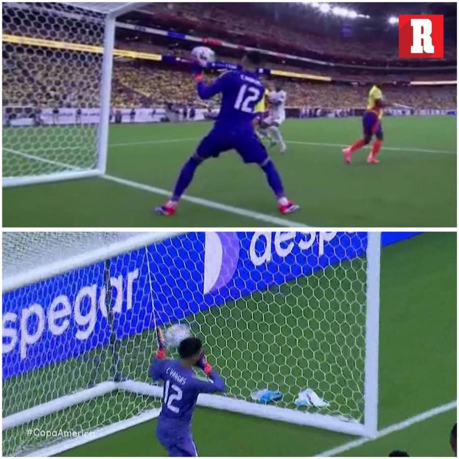 Cuando el partido iba 2-0, Panamá tuvo la oportunidad de descontar, pero un cabezazo se estrelló primero en el palo y luego Camilo Vargas la sacó. Lo que extrañó es que el VAR no intervino.